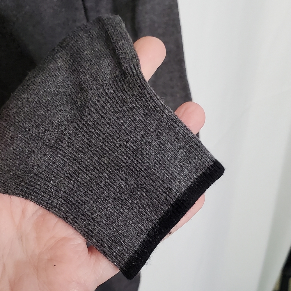 EUC Gerard Darel Designer Cozy & Soft Gray Turtleneck Sweater Size 2 Medium - Picture 7 of 10